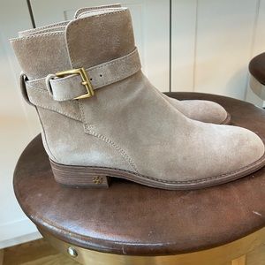 Tory Burch tan booties